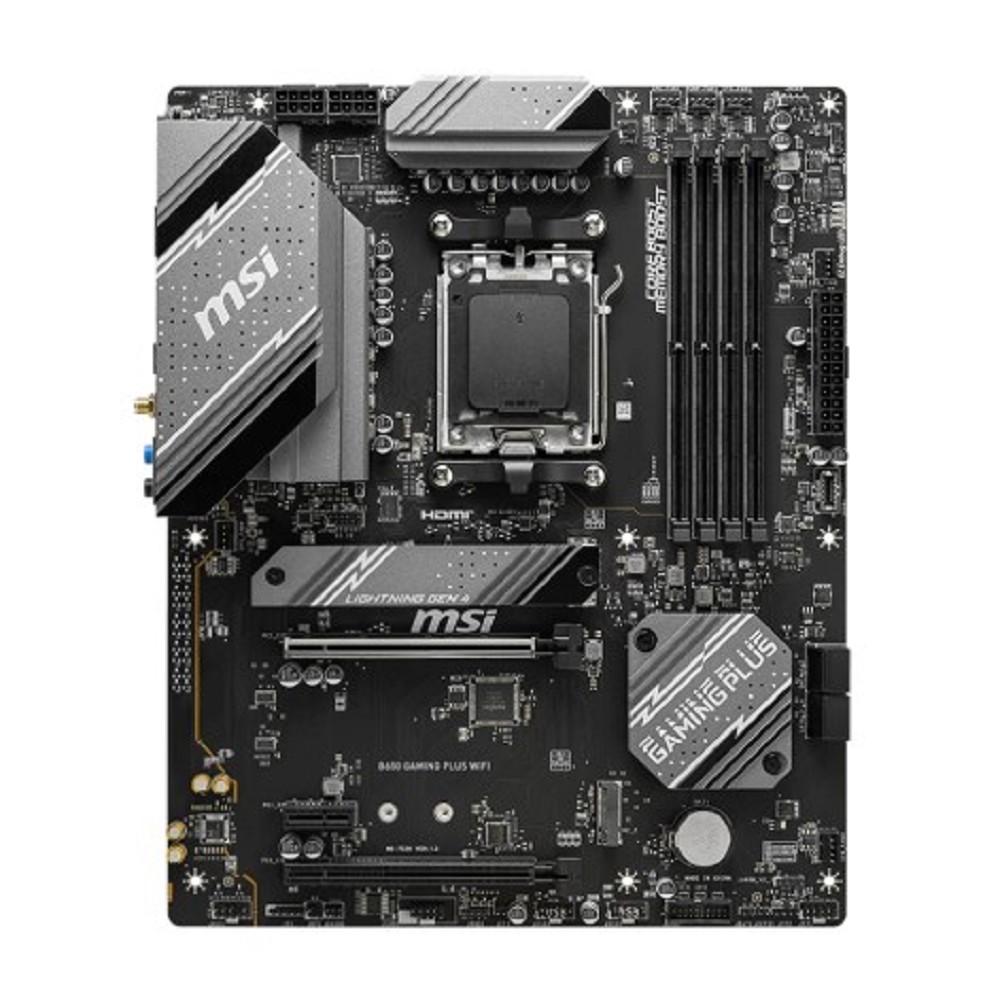 Материнская плата MSI B650 GAMING PLUS WIFI Socket AM5 AMD B650 4xDDR5 ATX AC`97 8ch(7.1) 2.5Gg RAID