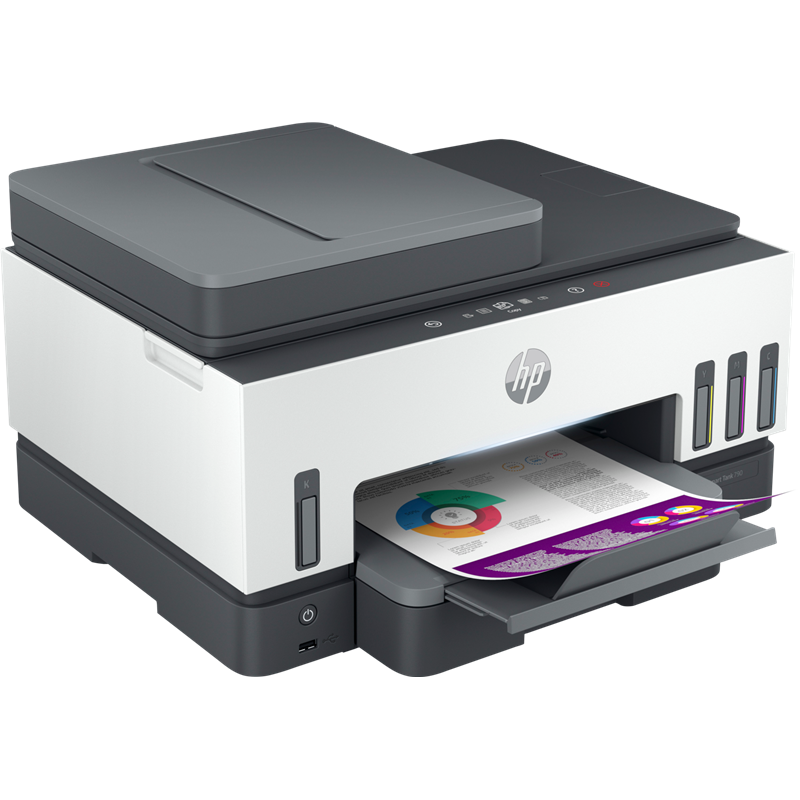 МФУ струйный HP Smart Tank 790 (4WF66A) A4 Duplex Net WiFi серый