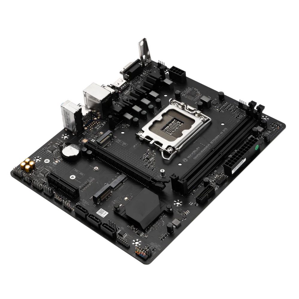Материнская плата Maxsun MS-Challenger B760M-N D5 B760, LGA1700, 2*DDR5, 1*PCIEx16, 1*PCIEx4, 2*M.2,