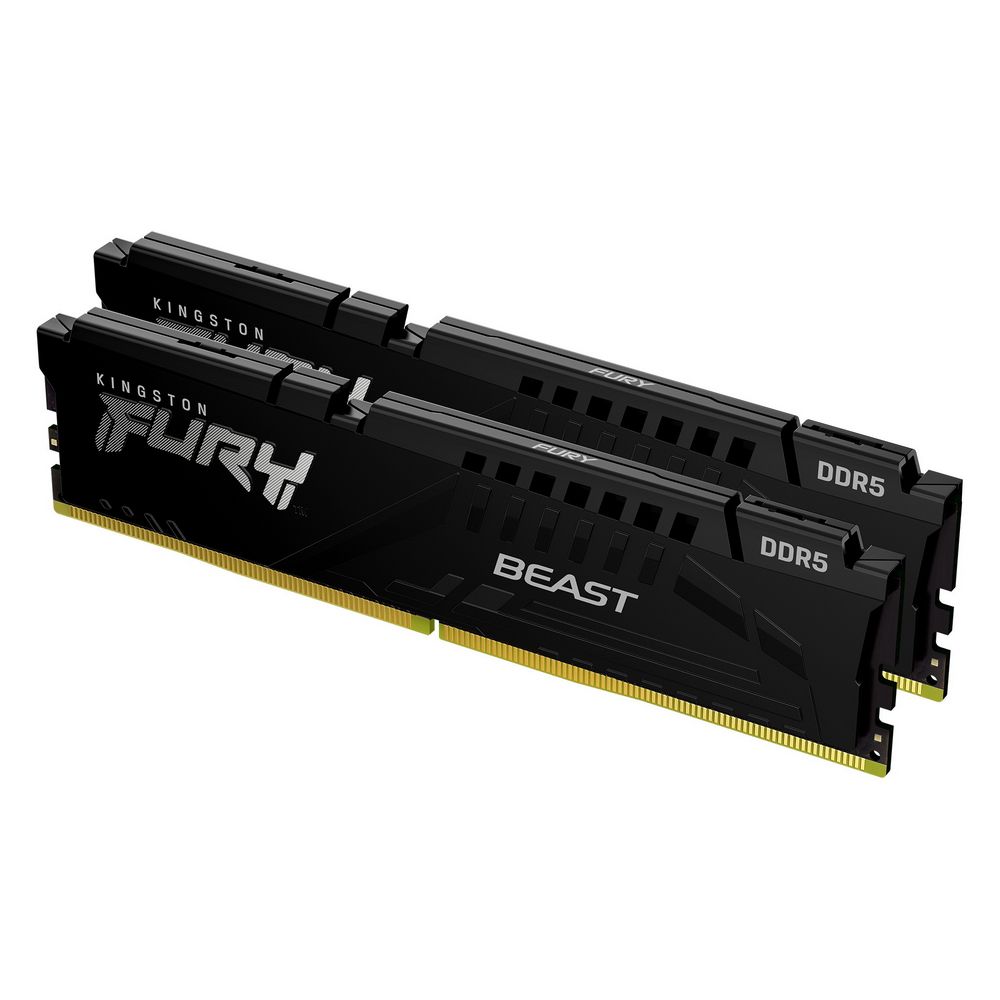 Память DDR5 2x32GB 5200MHz Kingston KF552C40BBK2-64 Fury Beast RTL Gaming PC5-41600 CL40 DIMM 288-pi