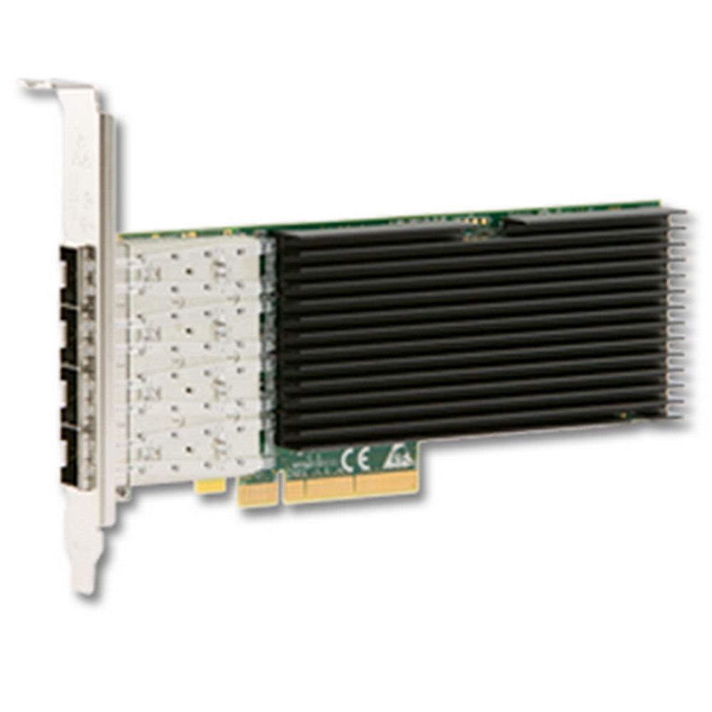 Сетевой адаптер Silicom PE310G4SPI9LA-XR PCI-E Fiber 10Gigabit Ethernet 10GBASE-SR 165.15mm X 68.91m