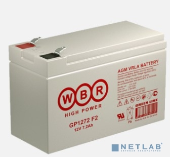 WBR Батарея GP1272 F2 (12V/7.2Ah)