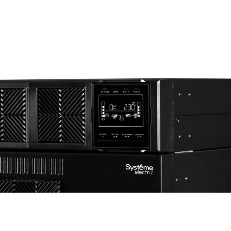 Источник бесперебойного питания Systeme Electriс SRT SRTSE5KRTXLIG1 5000Вт 5000ВА черный