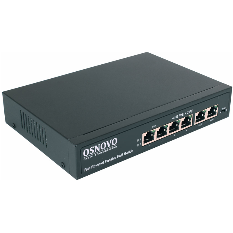 Коммутатор Osnovo SW-20600/A(80W) 80W неуправляемый