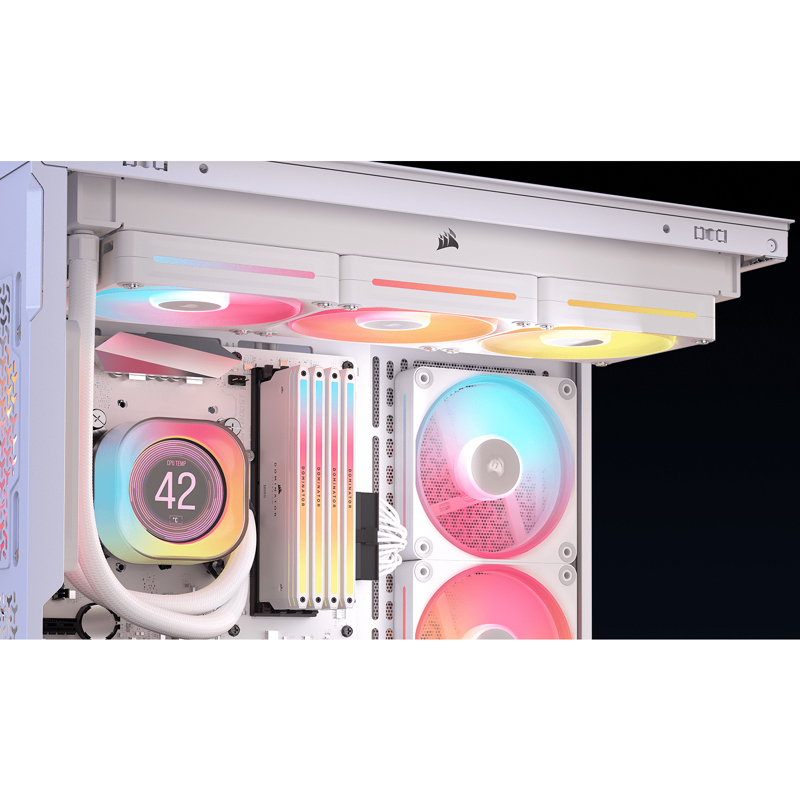 Корпус Corsair 3500X LX-R RGB iCUE LINK, Midi-Tower, TG, 3x120mm ARGB, 2xUSB-A 3.2, 1xUSB 3.2 Type-C