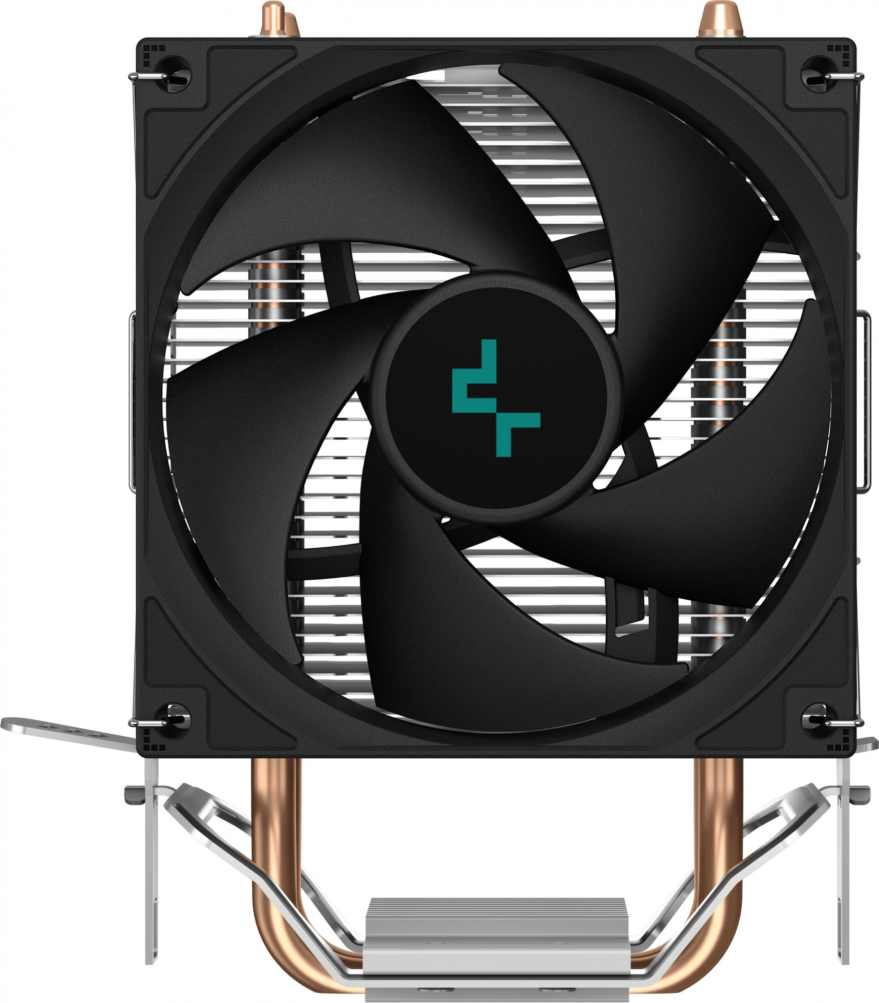 Устройство охлаждения(кулер) Deepcool AG200 Soc-AM5/AM4/1200/1700/1851 серебристый 4-pin 18-31dB Al+