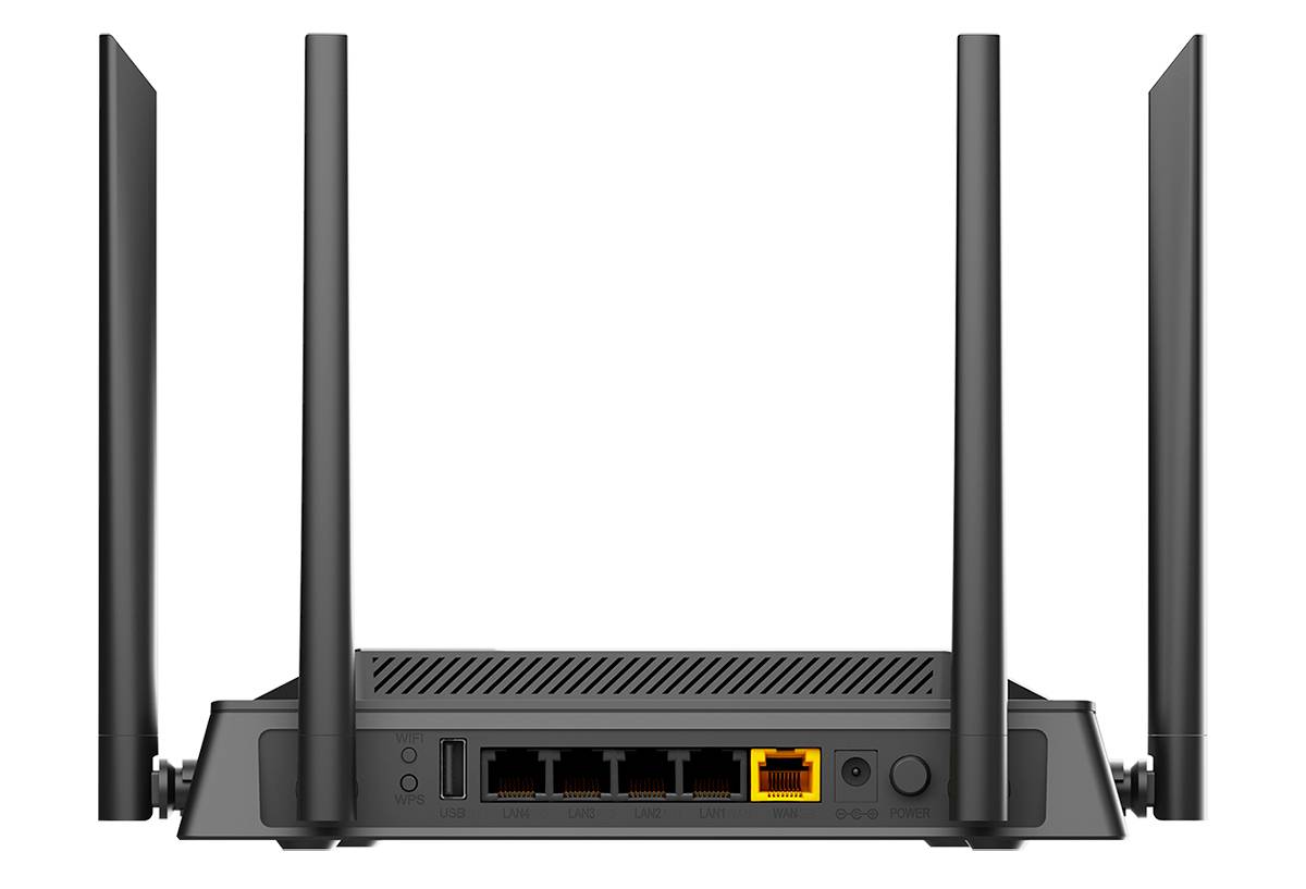 Роутер беспроводной D-Link DIR-853/URU/R3A AC1200 10/100/1000BASE-TX/4G ready черный