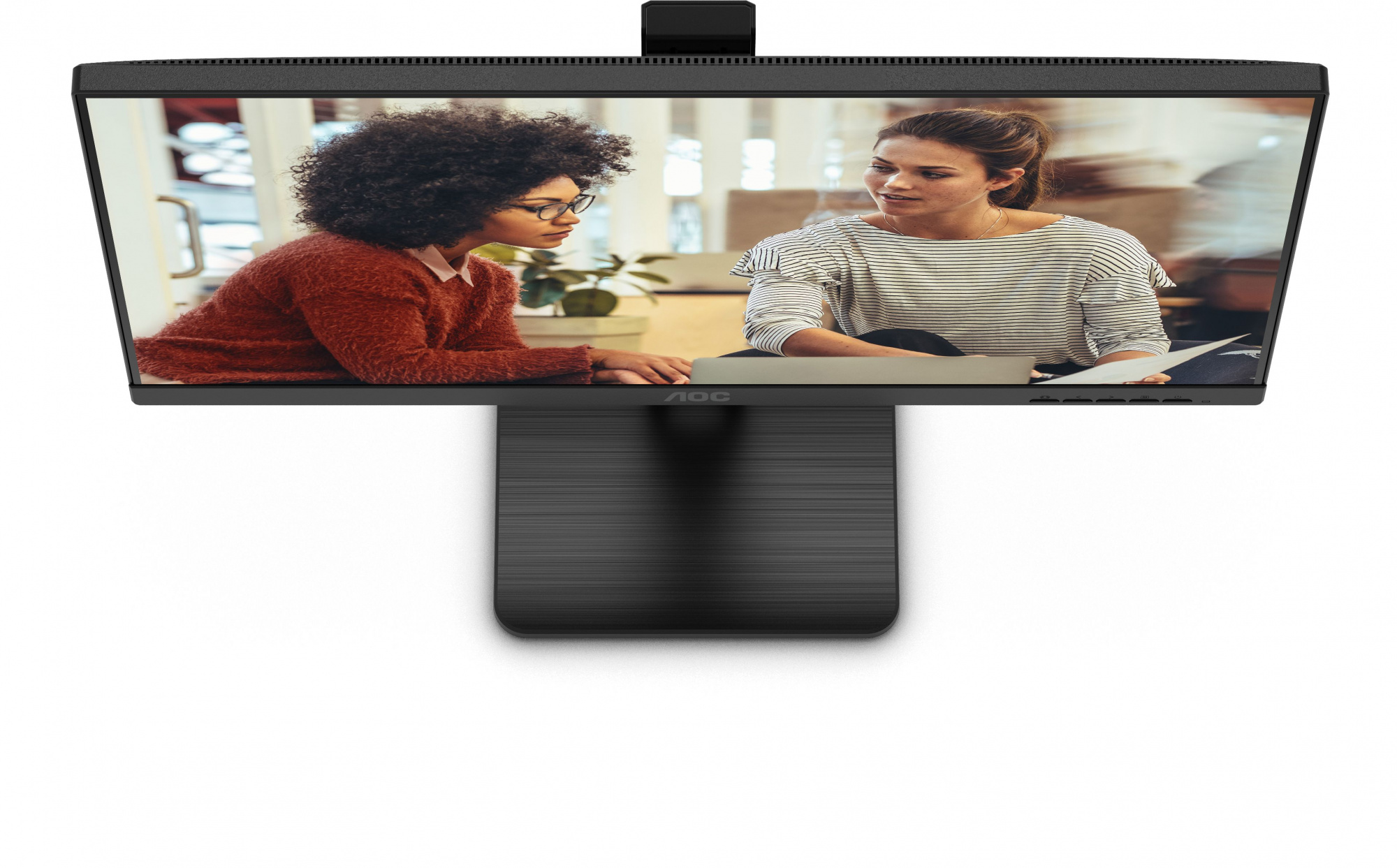 Монитор AOC 24" 24E3QAF черный IPS LED 16:9 HDMI M/M матовая HAS Piv 300cd 178гр/178гр 1920x1080 75H