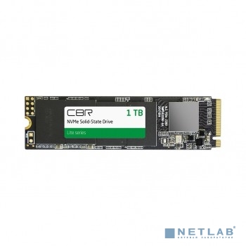 CBR SSD-001TB-M.2-LT22, Внутренний SSD-накопитель, серия "Lite", 1024 GB, M.2 2280, PCIe 3.0 x4, NVM