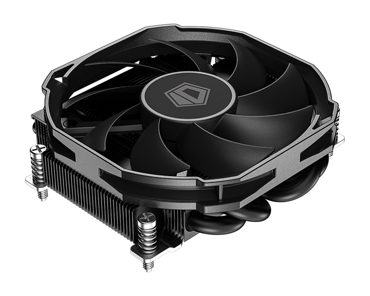 Кулер для процессора ID-COOLING IS-30A BLACK AMD AM5/AM4 низкопрофильный высота 30mm 36шт/кор TDP 10