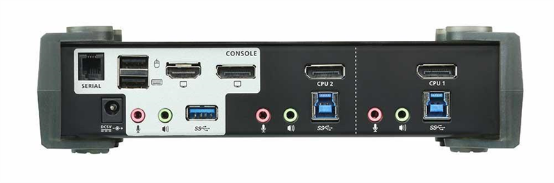КВМ переключатель ATEN 2P USB 3 4K DisplayPort MST KVMP Switch
