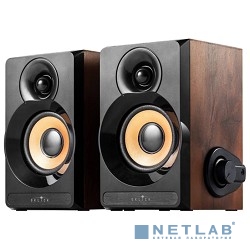 Колонки Оклик OK-161 2.0 черный/вишня 6Вт