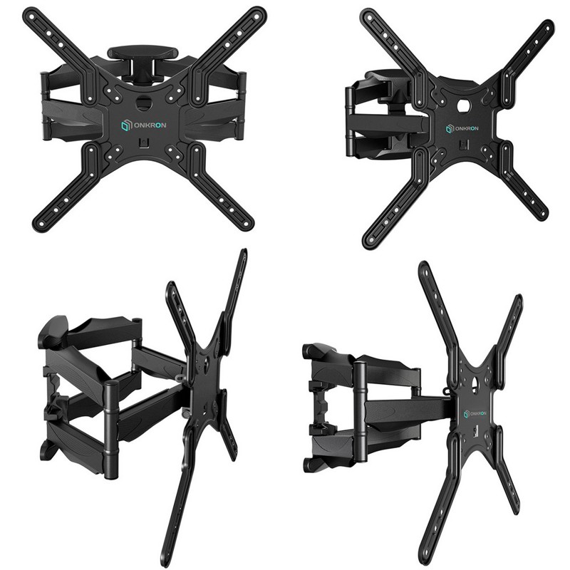 Кронштейн для телевизора Onkron M5 черный 37"-70" макс.36.4кг настенный поворот и наклон