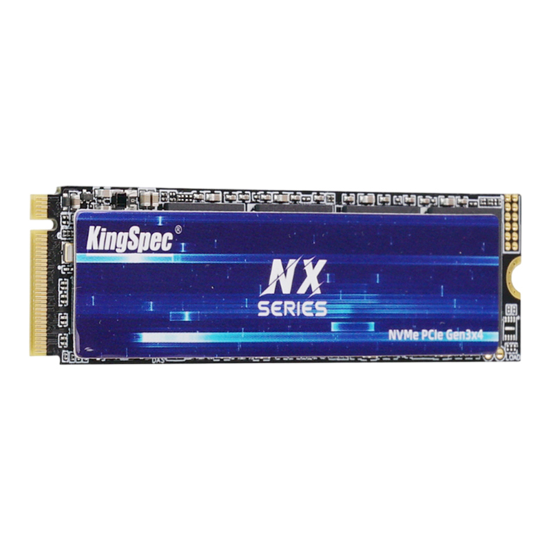 Твердотельный накопитель Kingspec SSD NX-4096 2280, 4096GB, M.2(22x80mm), NVMe, PCIe 3.0 x4, 3D QLC,