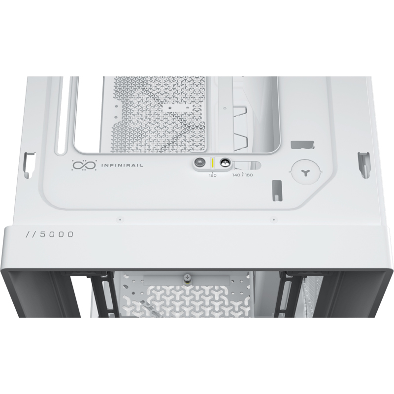 Корпус Corsair Frame 5000D RS High-Airflow, Midi-Tower, TG, 4x140mm, 4xUSB-A 3.2, 1xUSB 3.2 Type-C, 