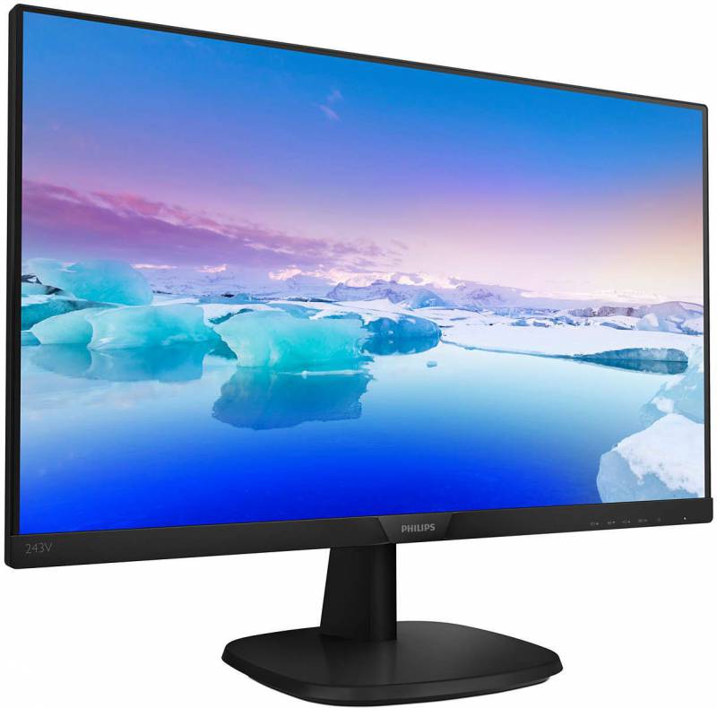 Монитор Philips 27" 273V7QDAB (00/01) черный IPS LED 16:9 DVI HDMI M/M матовая 250cd 1920x1080 75Hz