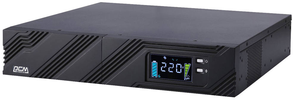 Источник бесперебойного питания Powercom SMART KING PRO+, Line-Interactive, 3000VA/2400W, Rack/Tower