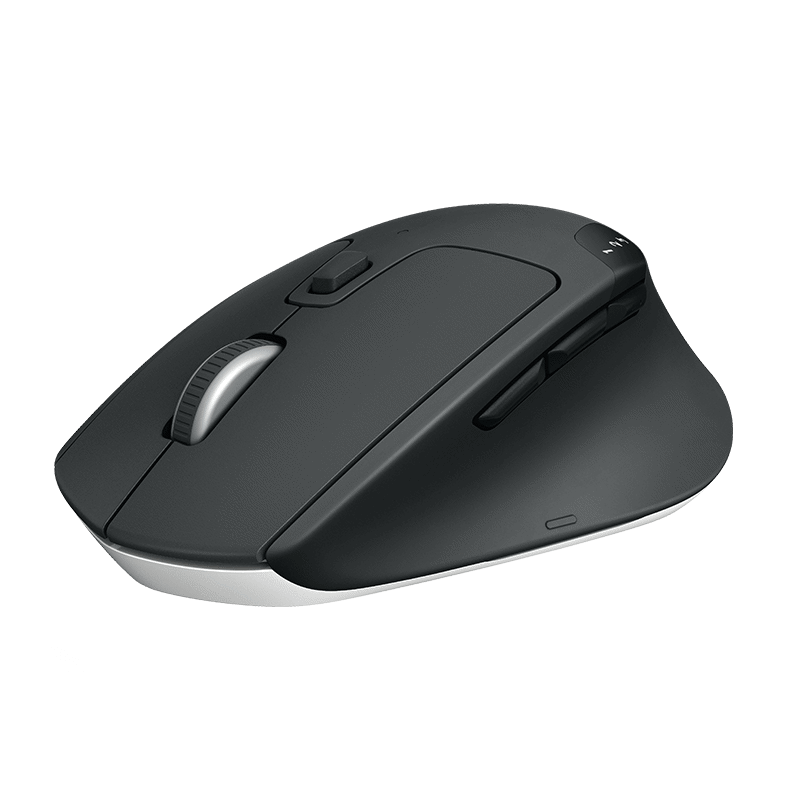Мышь Logitech M720 Triathlon черный оптическая 1000dpi беспров. BT/Radio USB 6but (910-004794)