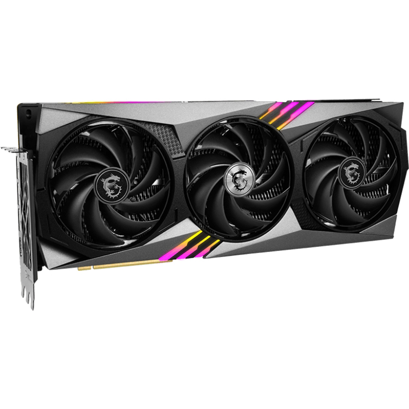 Видеокарта MSI PCI-E 4.0 RTX 4070 Ti GAMING X TRIO 12G NVIDIA GeForce RTX 4070TI 12288Mb 384 GDDR6X 