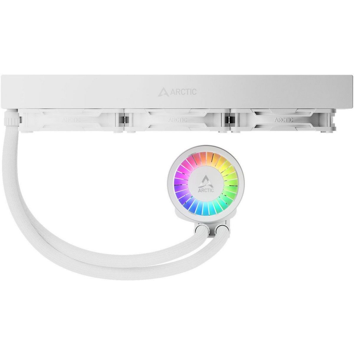 Жидкостная система охлаждения Arctic Cooling  Liquid Freezer III Pro 360 ARGB White Multi Compatible