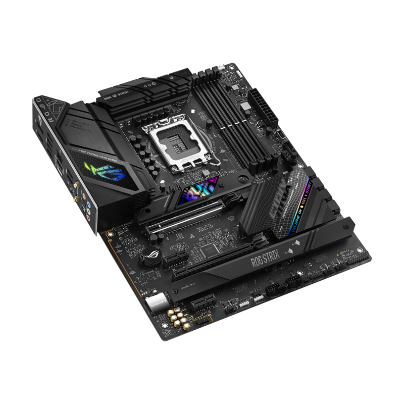 Материнская плата Asus ROG STRIX B760-F GAMING WIFI Soc-1700 Intel B760 4xDDR5 ATX AC`97 8ch(7.1) 2.