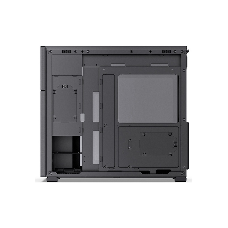 Корпус JONSBO D41 MESH, Midi-Tower, TG, no fan, 1xUSB-A 3.2 + 1xUSB-C 3.2, ATX, mATX Black