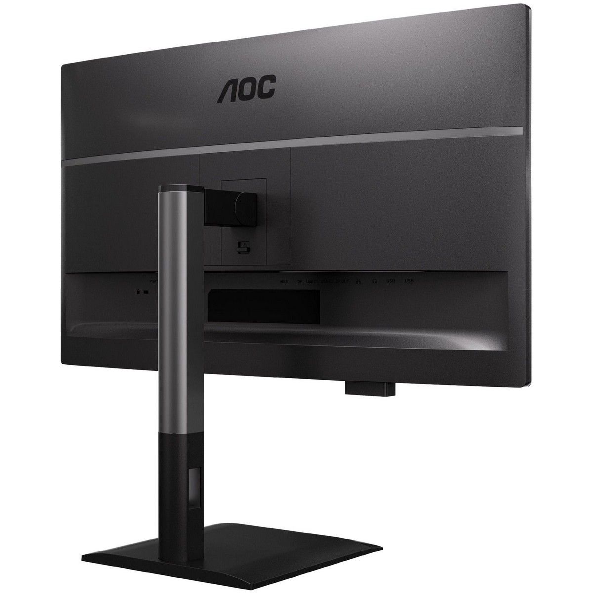 Монитор 27" AOC 2560x1440 WLED 16:9 IPS 350cd, 1500:1, 50M:1, 4ms, 178°/178°, HDMI, DP, USB hub: 4*U