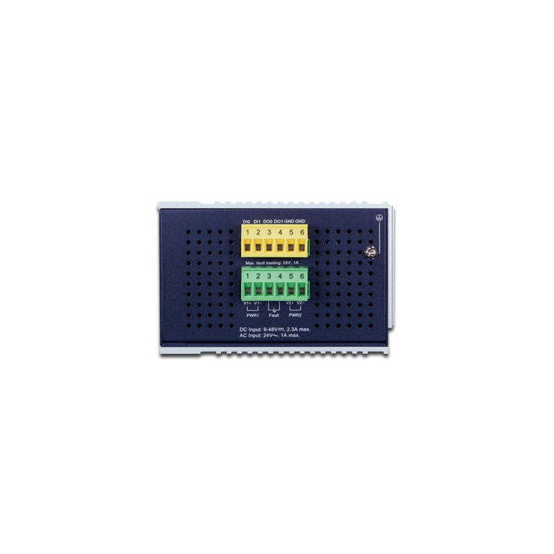 Коммутатор PLANET IP30 L2+ SNMP Manageable 8-Port Gigabit POE+(AT) Switch + 2-Port Gigabit SFP Indus