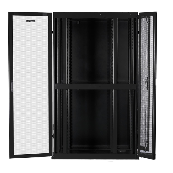 Серверный шкаф SMARTWATT Серверный шкаф Rack S-Series 42U 600x1200мм, двери с перфорацией, боковые п