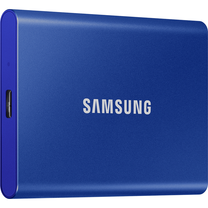 Накопитель SSD Samsung USB-C 1Tb MU-PC1T0H/WW T7 1.8" синий