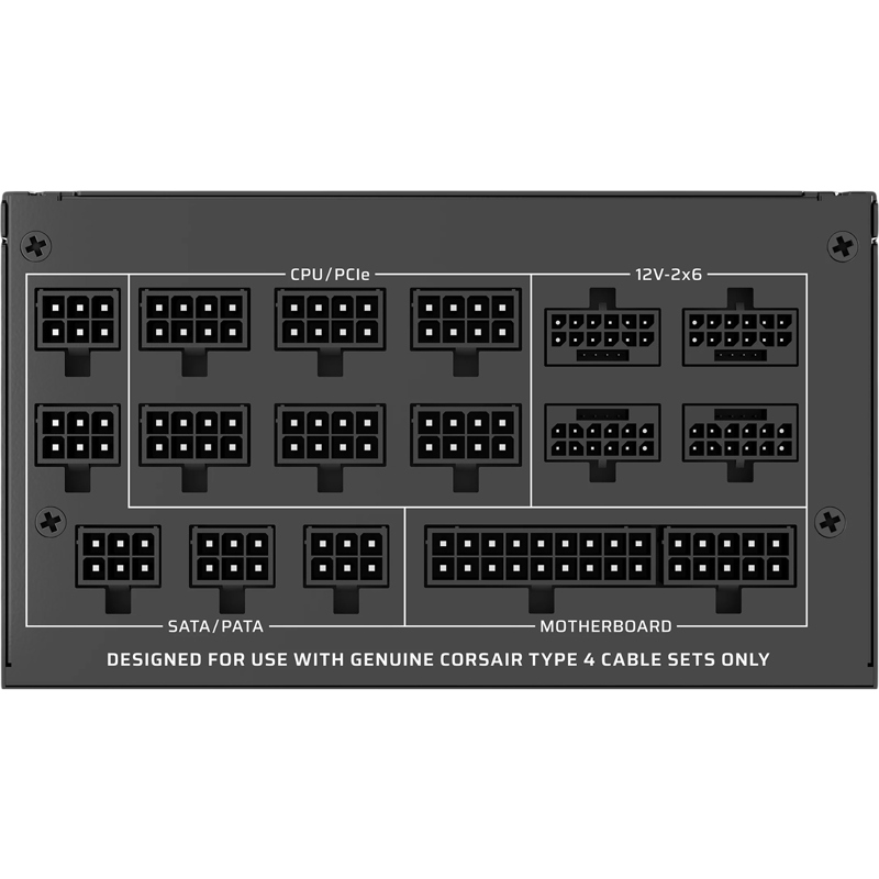 Блоки питания Corsair WS3000, Model RPS0237, 3000W 80+ Platinum (ATX, 3.1, PCIe 5.1, Full modular, 1