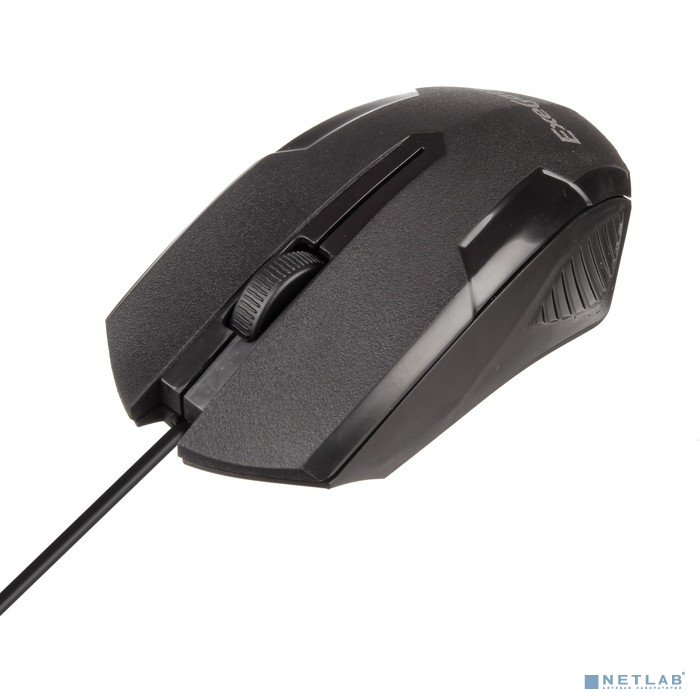 Exegate EX264096RUS Мышь Exegate SH-9025  <black, optical,  3btn/scroll, 1000dpi, USB>, Color box