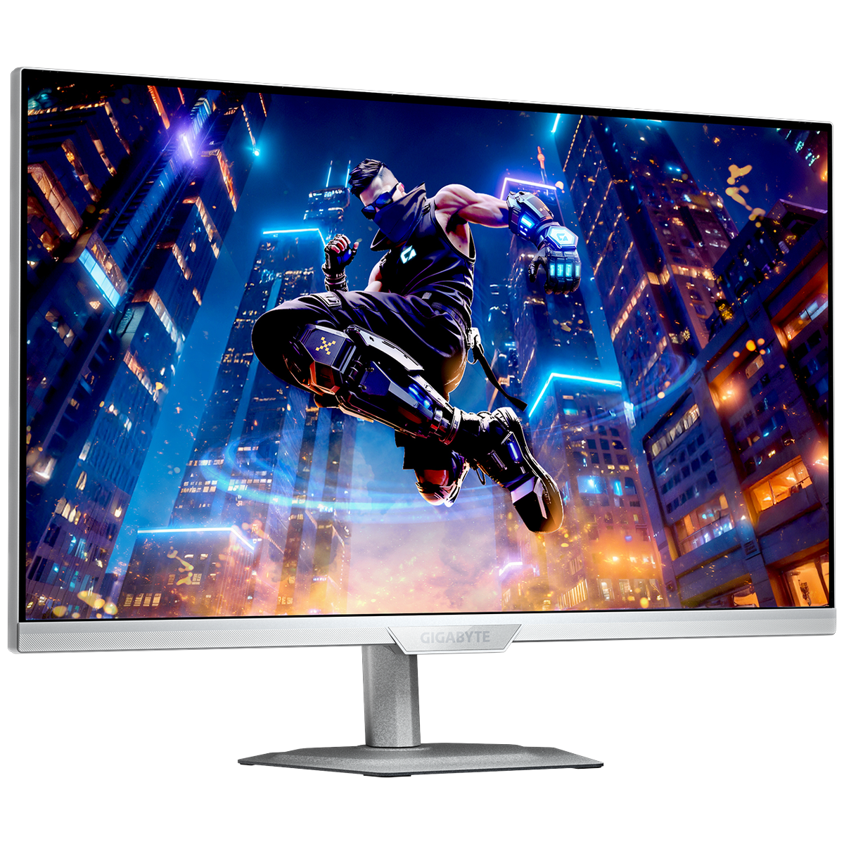 Монитор 27" Gigabyte M27UP ICE (IPS, 3840x2160, 160Hz, 1мс, 350cd/m, 1000:1, 2xHDMI-2.1, DP-1.4