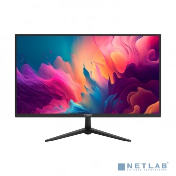CBR LCD Монитор 23.8" MF-2401 безрамочный, VA, FHD 1920x1080, 75Гц, 1*VGA, 1*HDMI, черный, кабели 1*