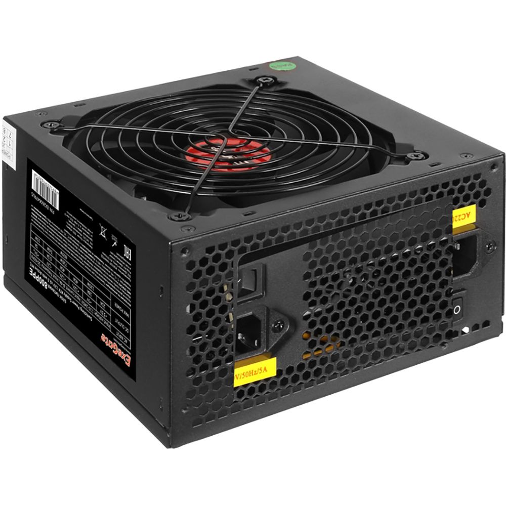 EX260647RUS Блок питания 800W Exegate 800PPE ATX, black, APFC, 12cm, 24p+(4+4)p, PCI-E, 3*IDE, 5*SAT