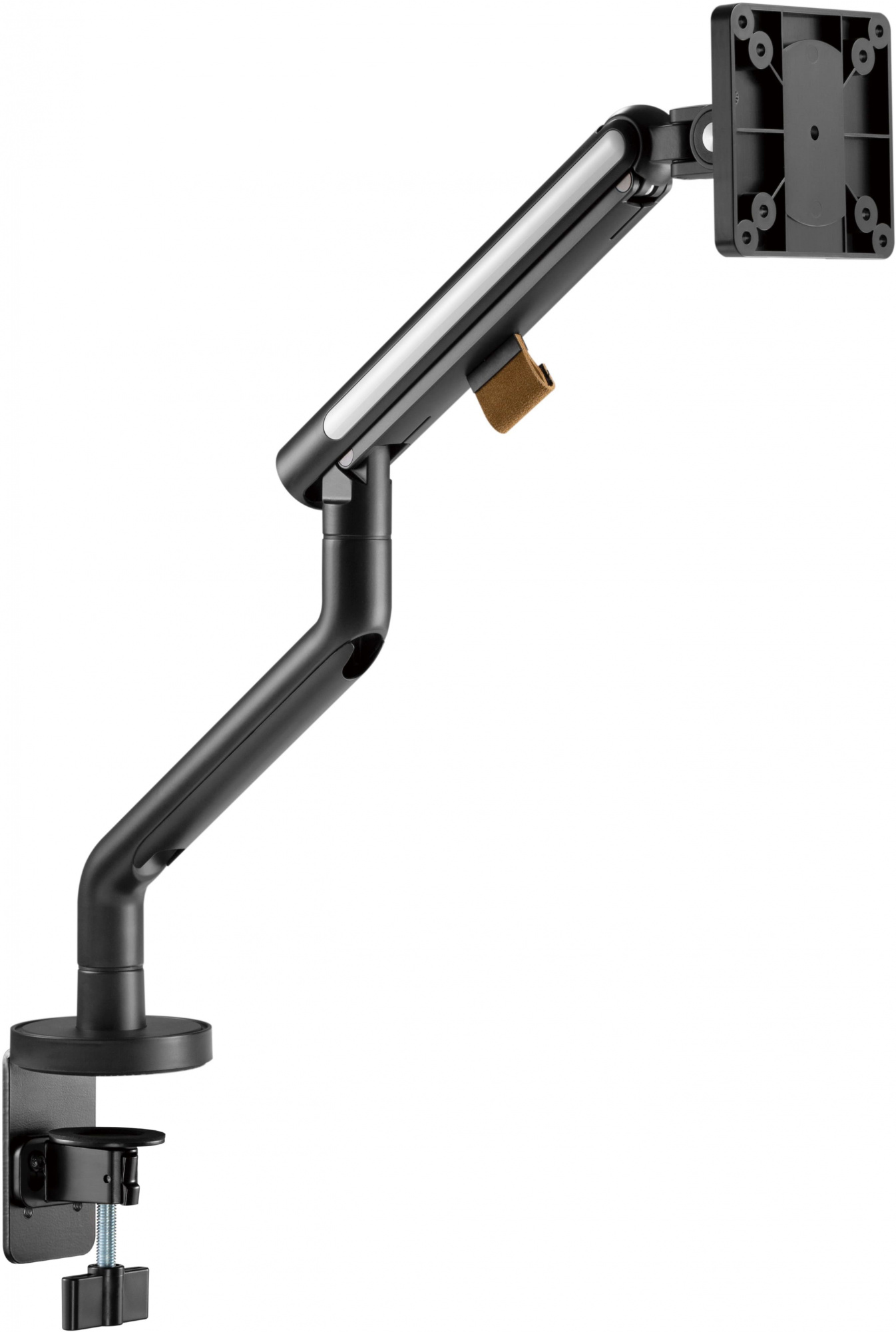 Кронштейн для мониторов Ultramounts UM725B черный 17"-32" макс.9кг крепление к столешнице поворот и 