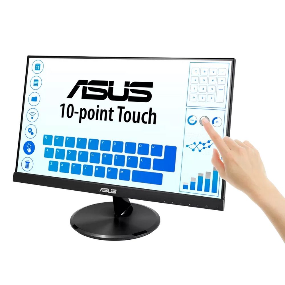 Монитор Asus 21.5" VT229H черный IPS LED 16:9 HDMI M/M глянцевая 1000:1 250cd 178гр/178гр 1920x1080 