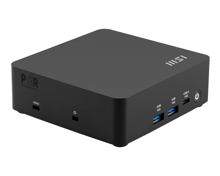 Неттоп MSI Cubi NUC AI 1UMG-043XRU Core Ultra 5 125H (1.2) 16Gb SSD512Gb Graphics без ОС 2x2.5GbitEt