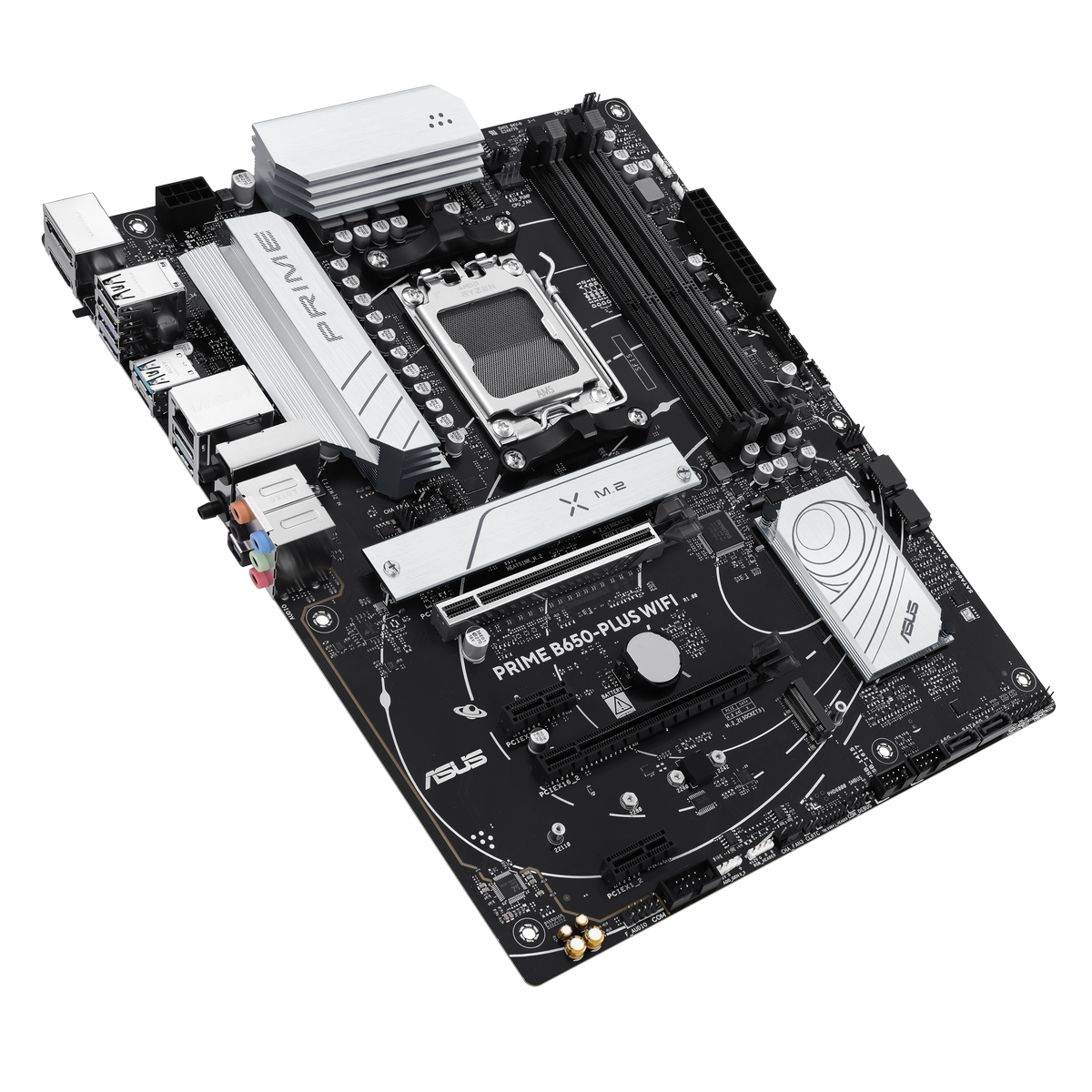 Материнская плата Asus PRIME B650-PLUS WIFI Socket AM5 AMD B650 4xDDR5 ATX AC`97 8ch(7.1) 2.5Gg RAID