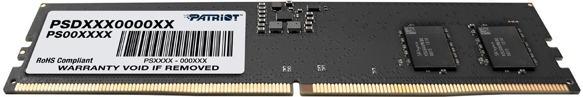 Память DDR5 16GB 5600MHz Patriot PSD516G560081 Signature RTL PC5-44800 CL46 DIMM 288-pin 1.1В single