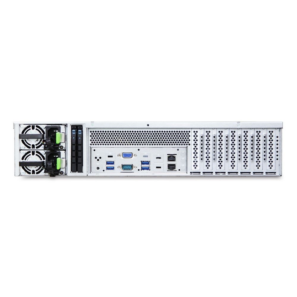 Корпус серверный AIC XE1-2KTS0-02 2U, 8xSATA/SAS HS 3,5/2,5" universal bay + 2x2,5" 7mm HS
