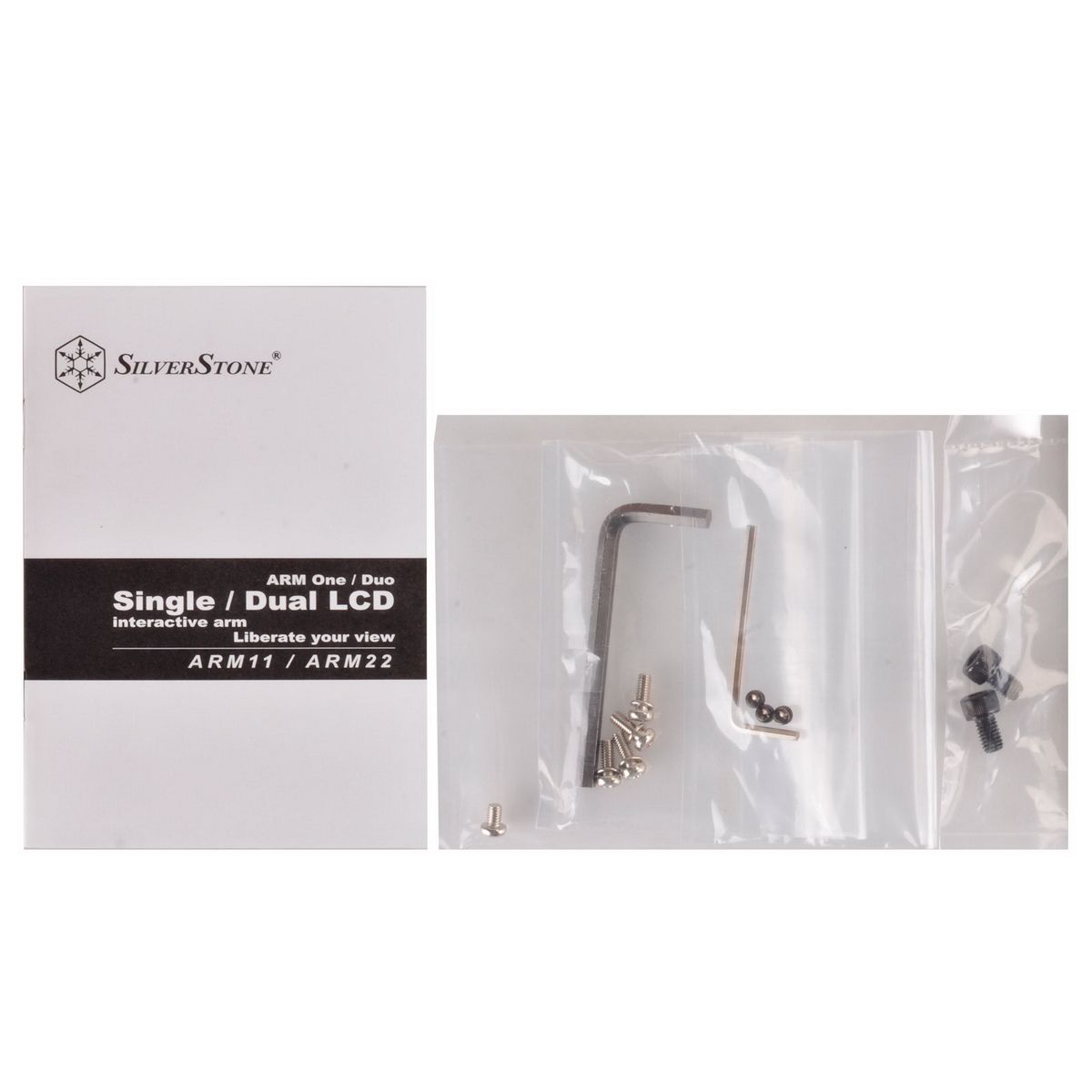 Подставка настольная Silverstone SST-ARM11SC (G56ARM11SC00010)
