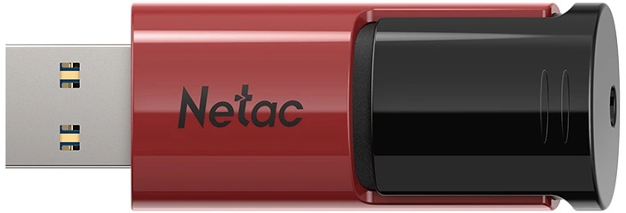 Флеш Диск Netac 128GB U182 NT03U182N-128G-32RE USB3.2 красный/черный
