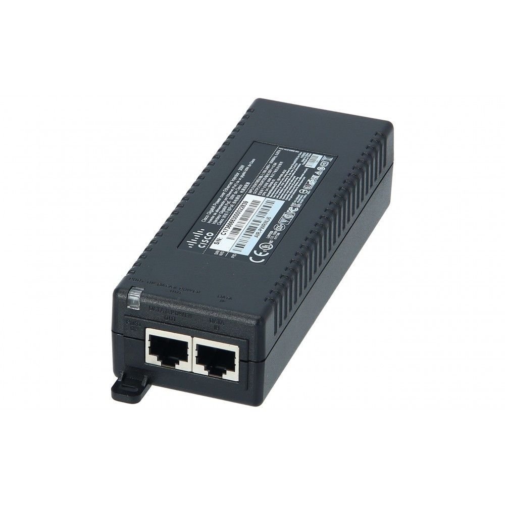 PoE-инжектор CISCO Access Point Power Injector, single-port PoE, up to 30W IEEE 802.3at, indoors, C1