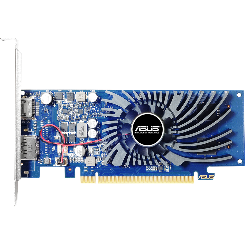 Видеокарта Asus PCI-E 3.0 GT1030-2G-BRK NVIDIA GeForce GT 1030 2Gb 64bit GDDR5 1228/6008 HDMIx1 DPx1