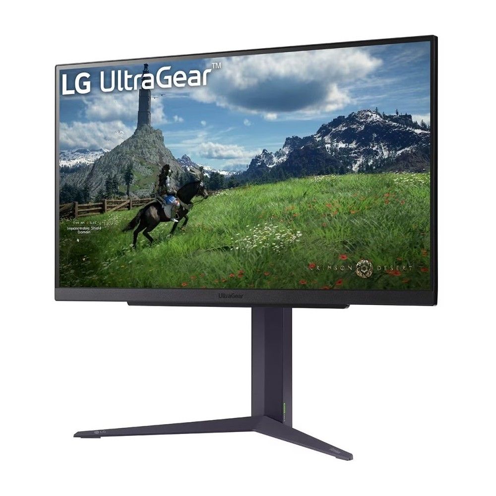 Монитор LG 27" UltraGear 27GS85Q-B черный IPS LED 16:9 HDMI матовая HAS 400cd 178гр/178гр 2560x1440 