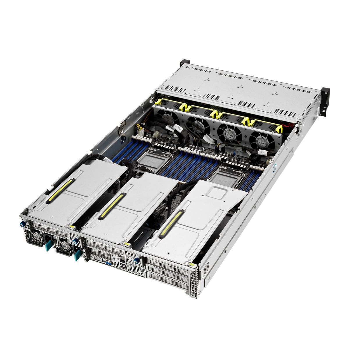 Серверная платформа Asus 90SF00Z6-M01XM0 RS720-E10-RS12, 2U, 2xLGA4189 (3rd Gen Scalable), 32 DDR4, 