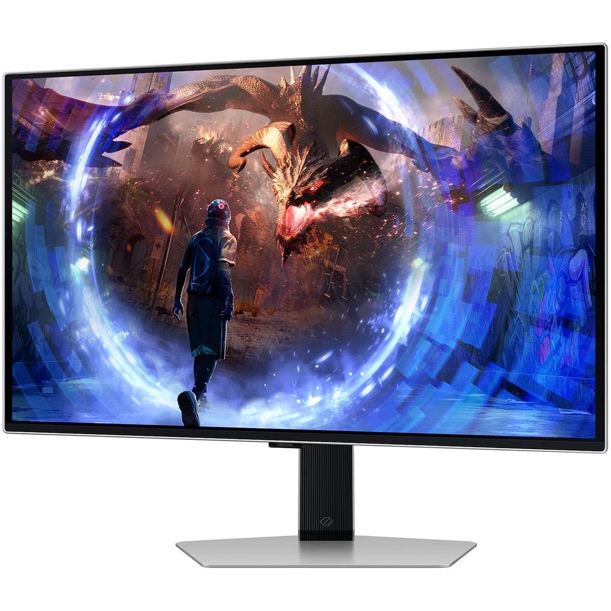 Монитор Samsung 27" Odyssey G6 S27DG600SIXCI черный OLED LED 1ms 16:9 HDMI матовая HAS Piv 250cd 178
