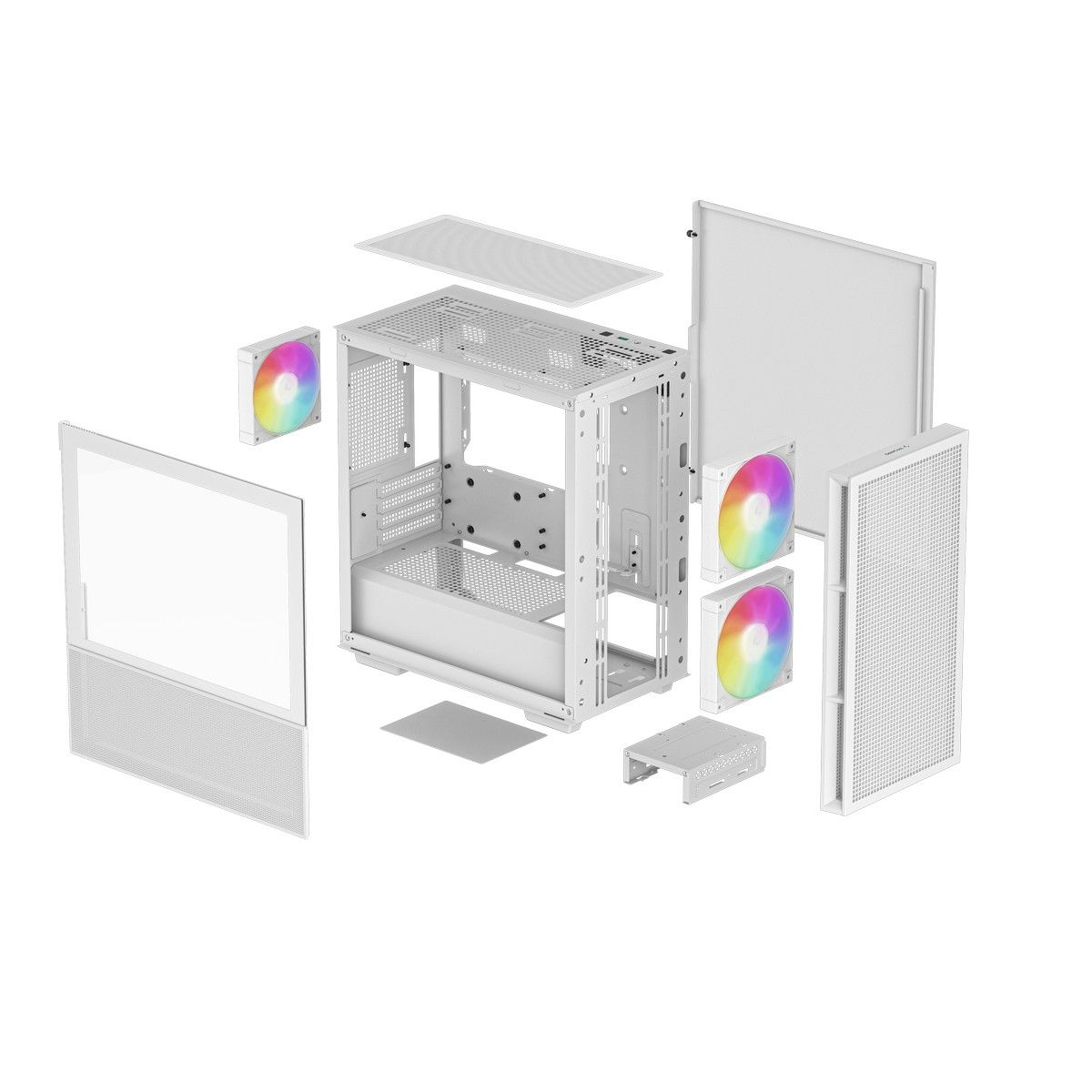 Корпус Deepcool CH360 WH R-CH360-WHAPE3-G-1