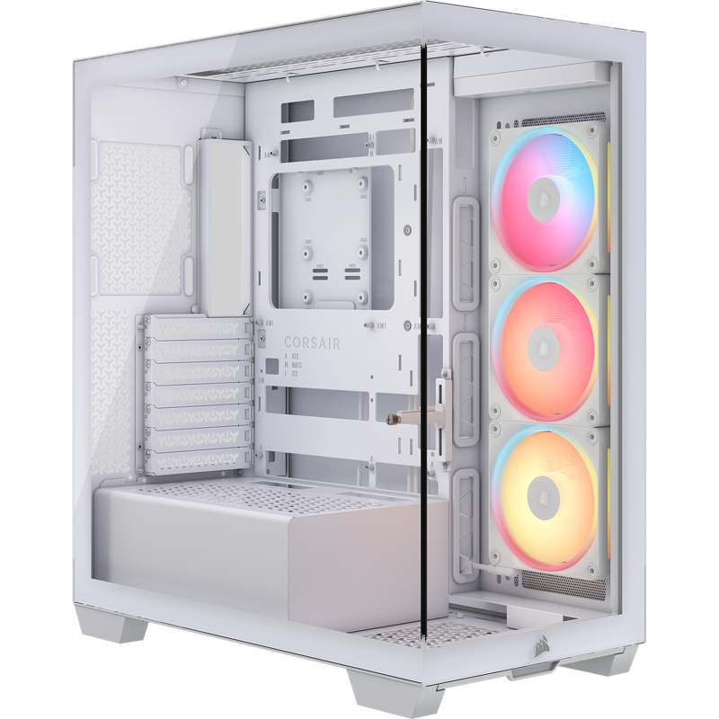 Корпус Corsair 3500X LX-R RGB iCUE LINK, Midi-Tower, TG, 3x120mm ARGB, 2xUSB-A 3.2, 1xUSB 3.2 Type-C